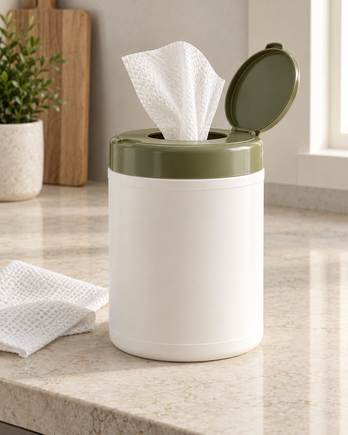 Wet wipes canister pack