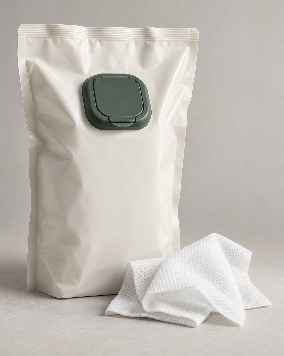 Wet wipes refill pouch